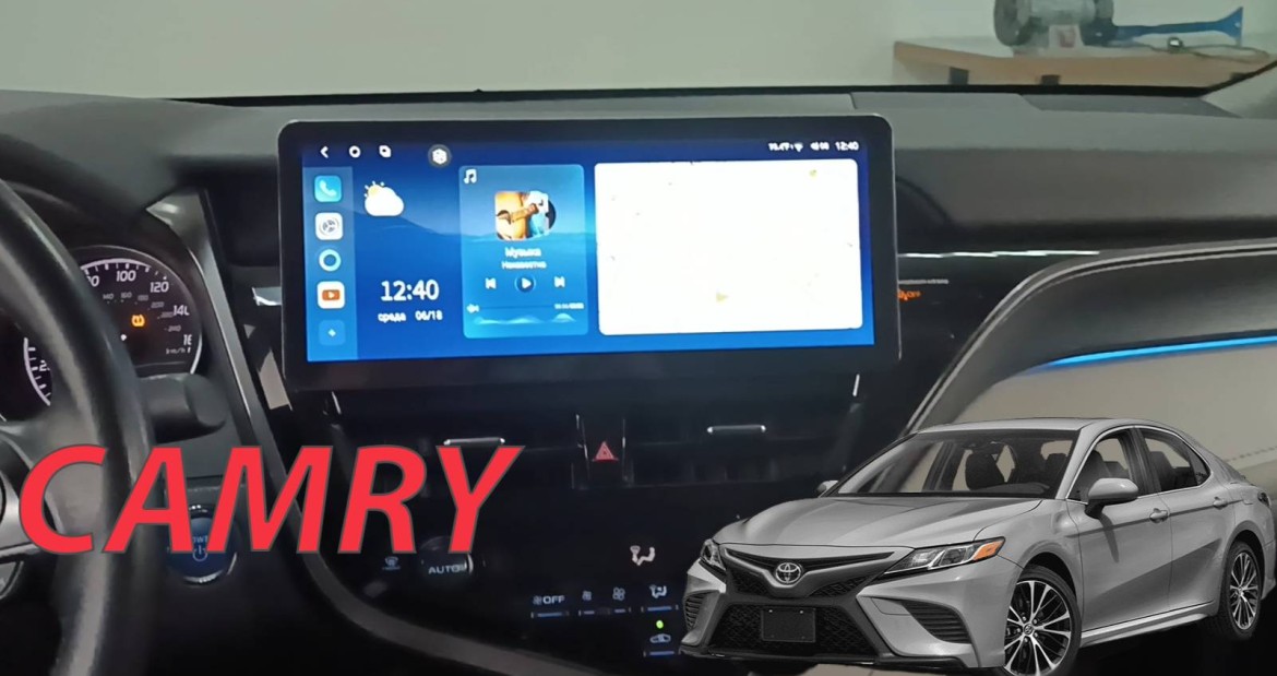 Установка и обзор магнитолы Ultra на Camry 75 американской сборки